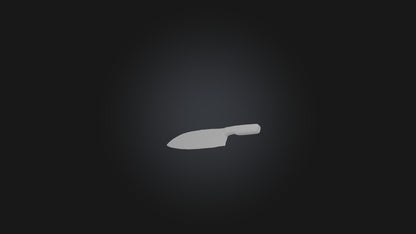 butcher knife 3D model