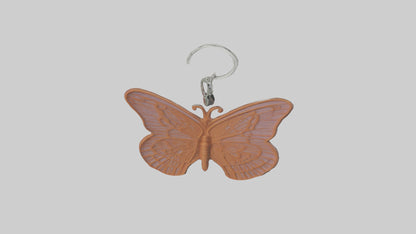3D model Butterfly keychain model VR / AR / low-poly