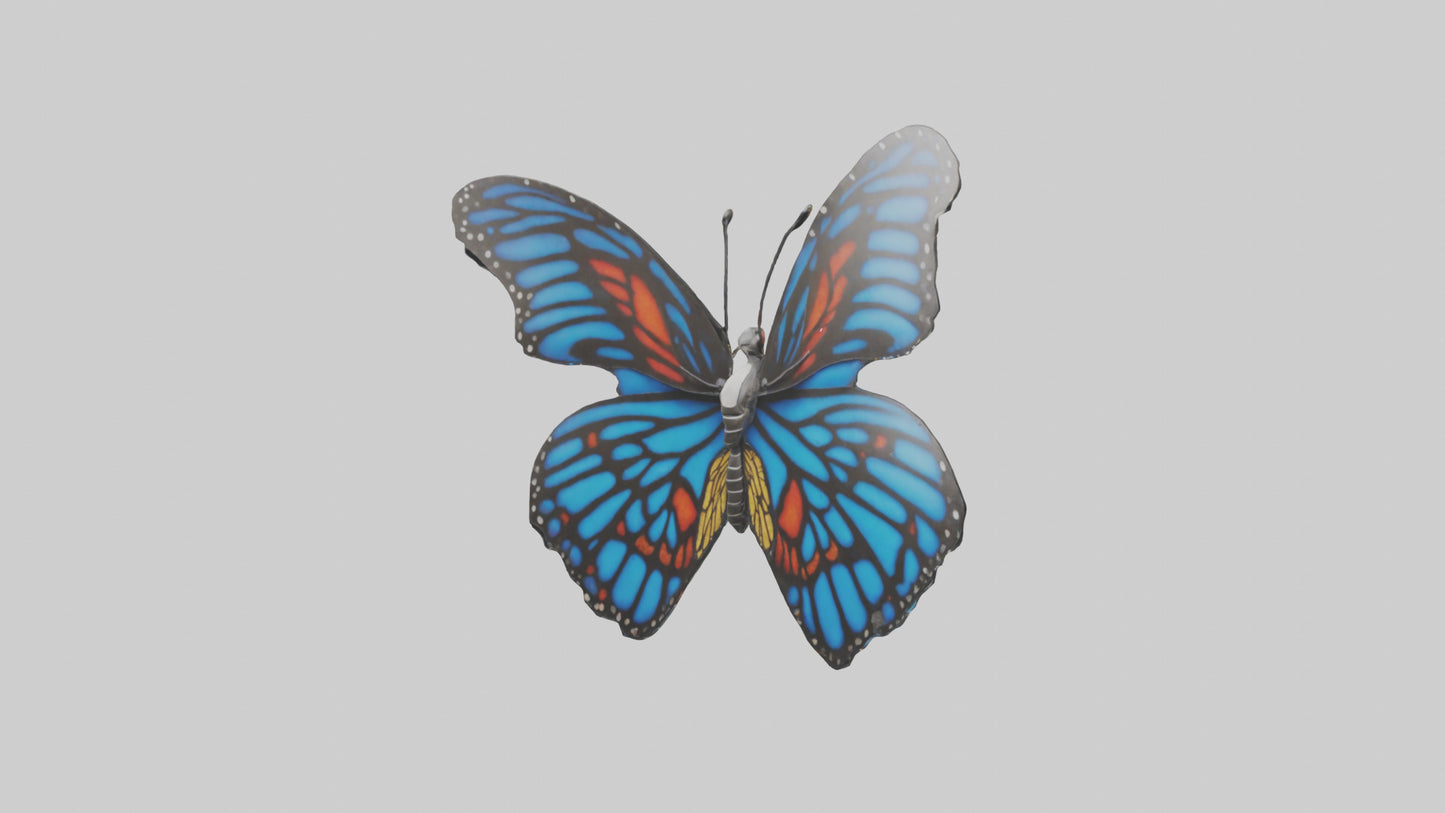 3D model Butterfly Wings Model VR / AR / low-poly