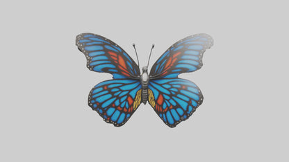 3D model Butterfly Wings Model VR / AR / low-poly