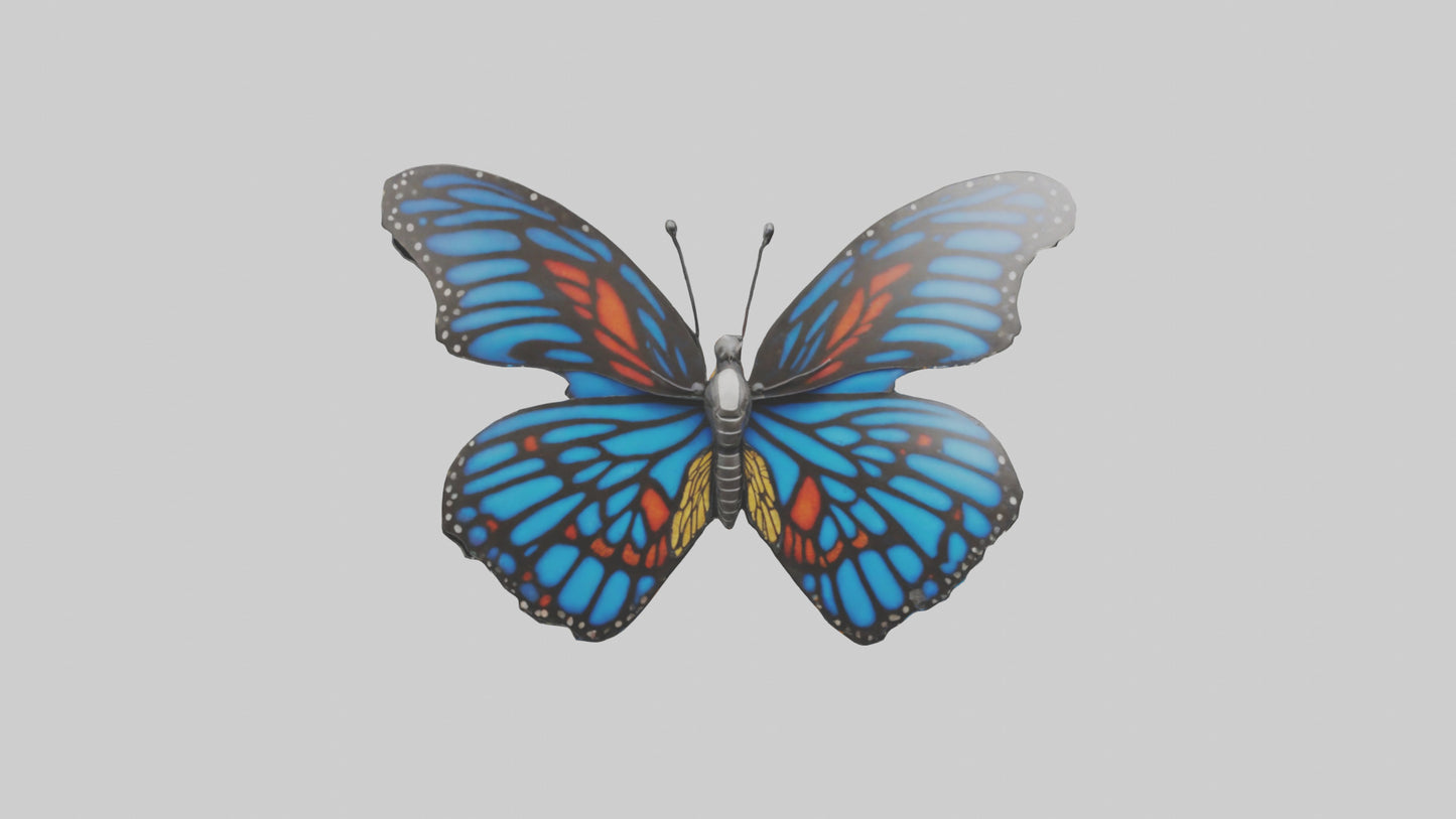3D model Butterfly Wings Model VR / AR / low-poly