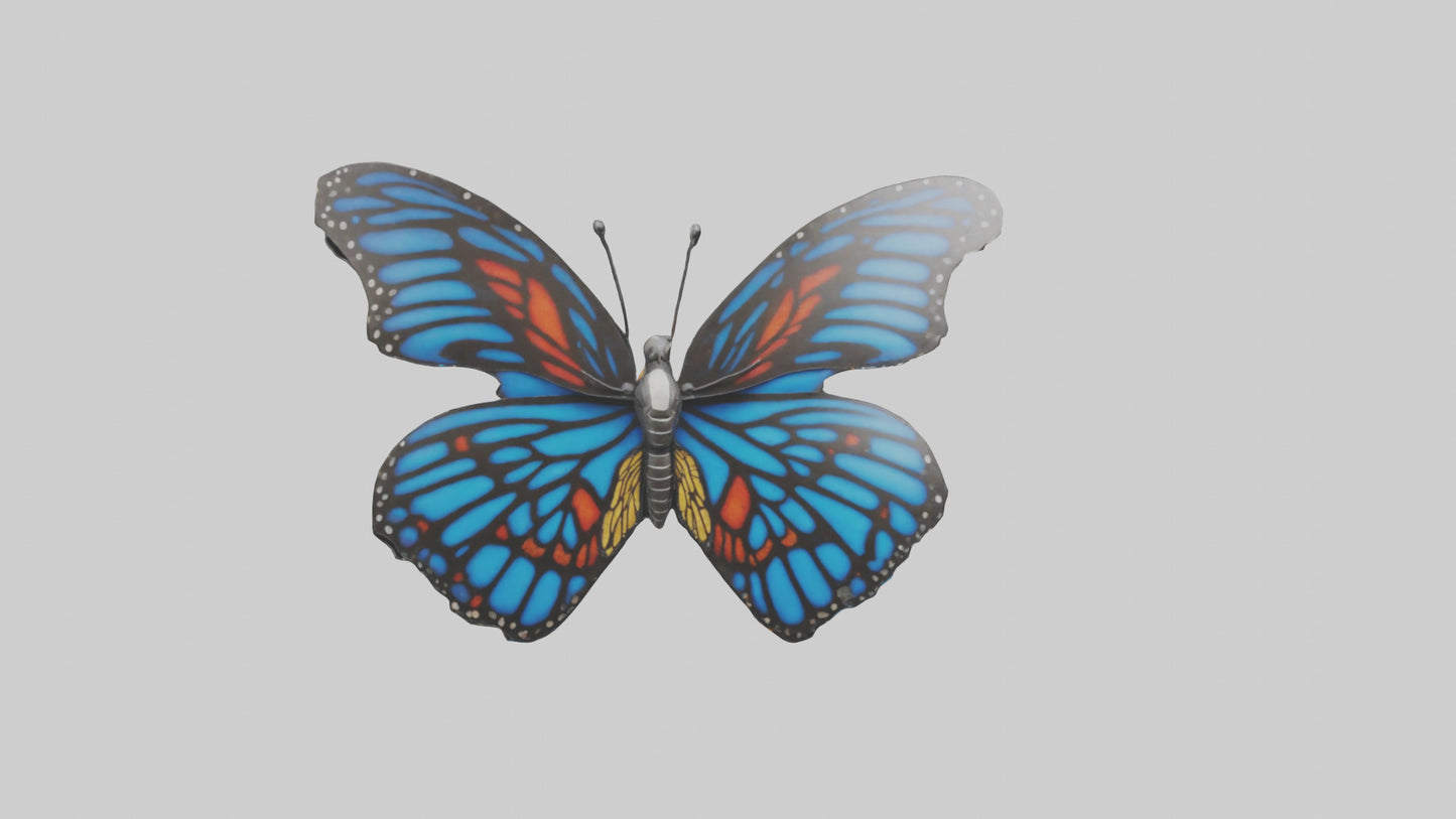 3D model Butterfly Wings Model VR / AR / low-poly