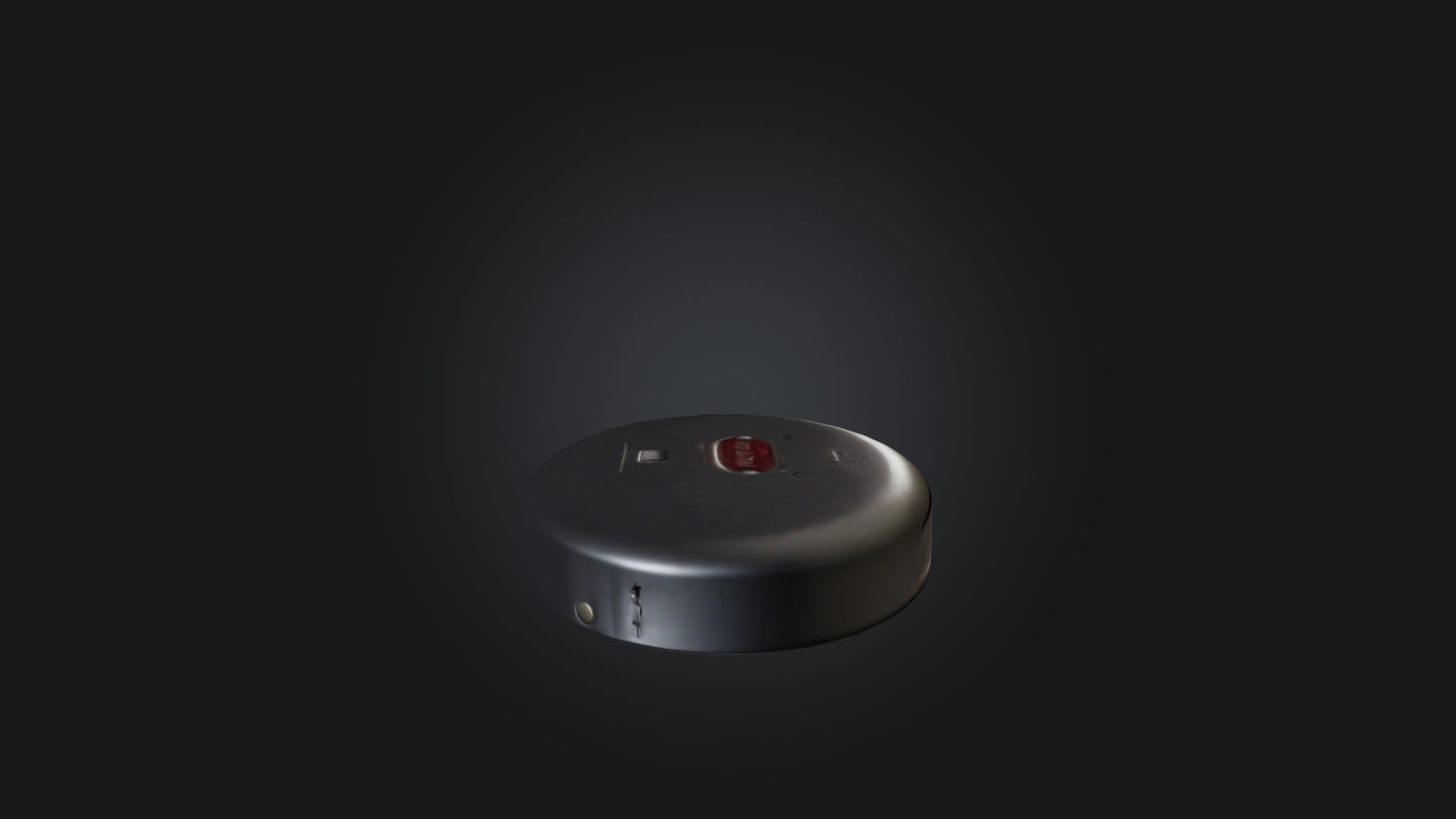 3D model Button VR / AR / low-poly