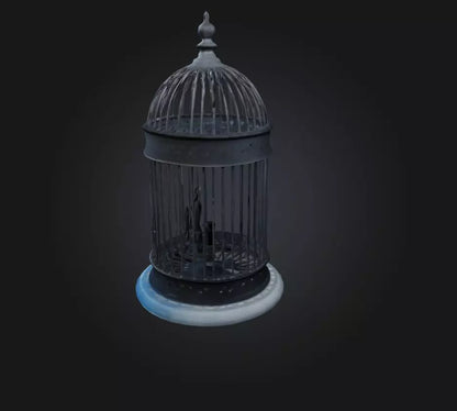 3D model cage model VR / AR / low-poly