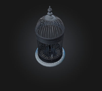 3D model cage model VR / AR / low-poly