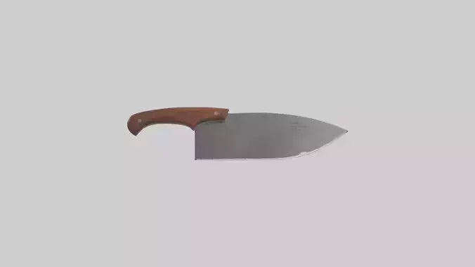Cake Knife model VR / AR / low-poly