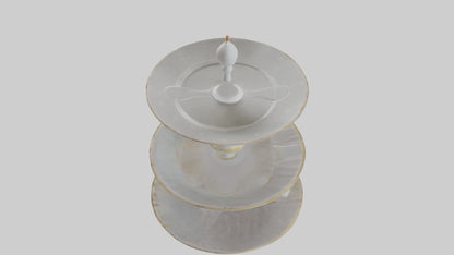 3D model Cake Stand model VR / AR / low-poly