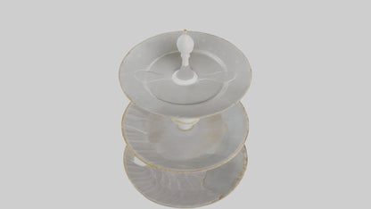 3D model Cake Stand model VR / AR / low-poly