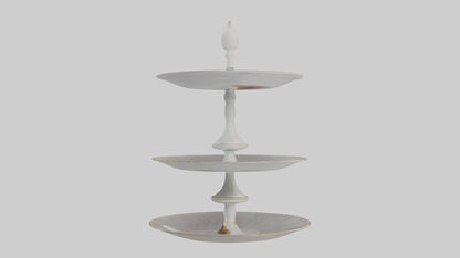 3D model Cake Stand model VR / AR / low-poly