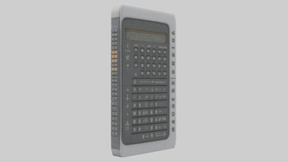 3D model Calculator model VR / AR / low-poly