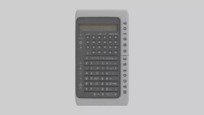 3D model Calculator model VR / AR / low-poly