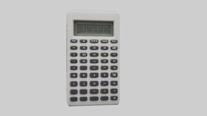 3D model Calculator model VR / AR / low-poly