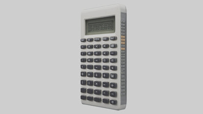 3D model Calculator model VR / AR / low-poly