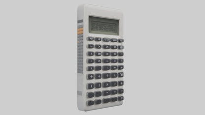 3D model Calculator model VR / AR / low-poly