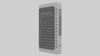 3D model Calculator model VR / AR / low-poly