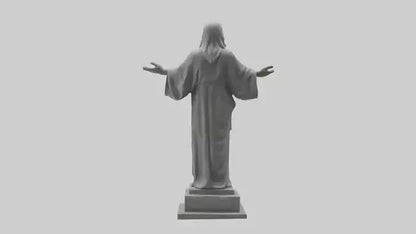3D model Call for Peace statue model VR / AR / low-poly