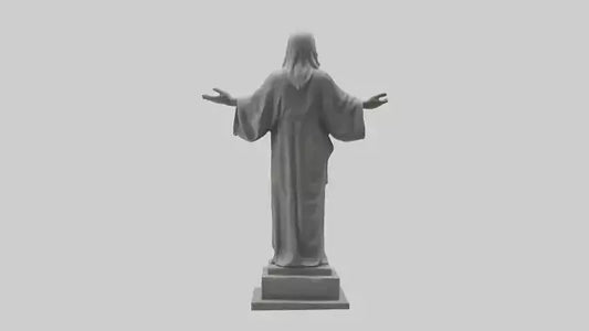 3D model Call for Peace statue model VR / AR / low-poly