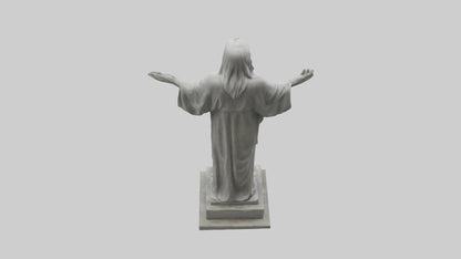 3D model Call for Peace statue model VR / AR / low-poly