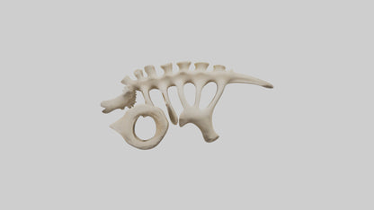 3D model Camel statue model VR / AR / low-poly