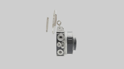3D model Camera film reel keychain model VR / AR / low-poly
