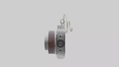 3D model Camera film reel keychain model VR / AR / low-poly