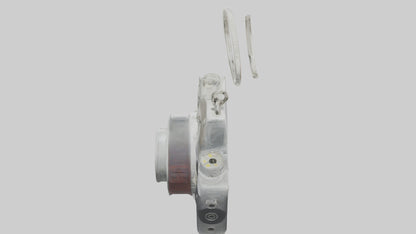 3D model Camera film reel keychain model VR / AR / low-poly