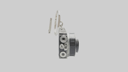 3D model Camera film reel keychain model VR / AR / low-poly