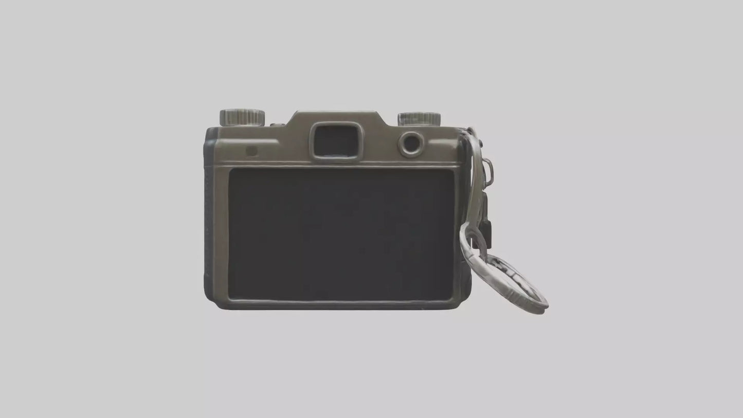 3D model Camera keychain model VR / AR / low-poly