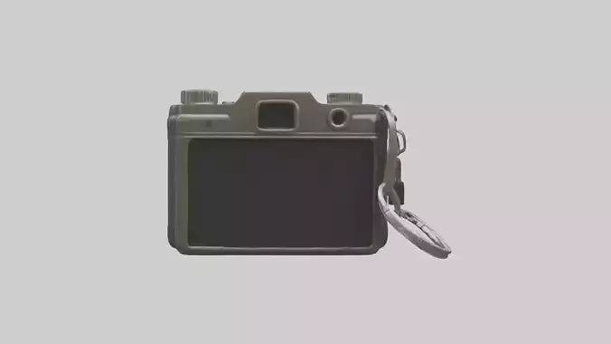 3D model Camera keychain model VR / AR / low-poly