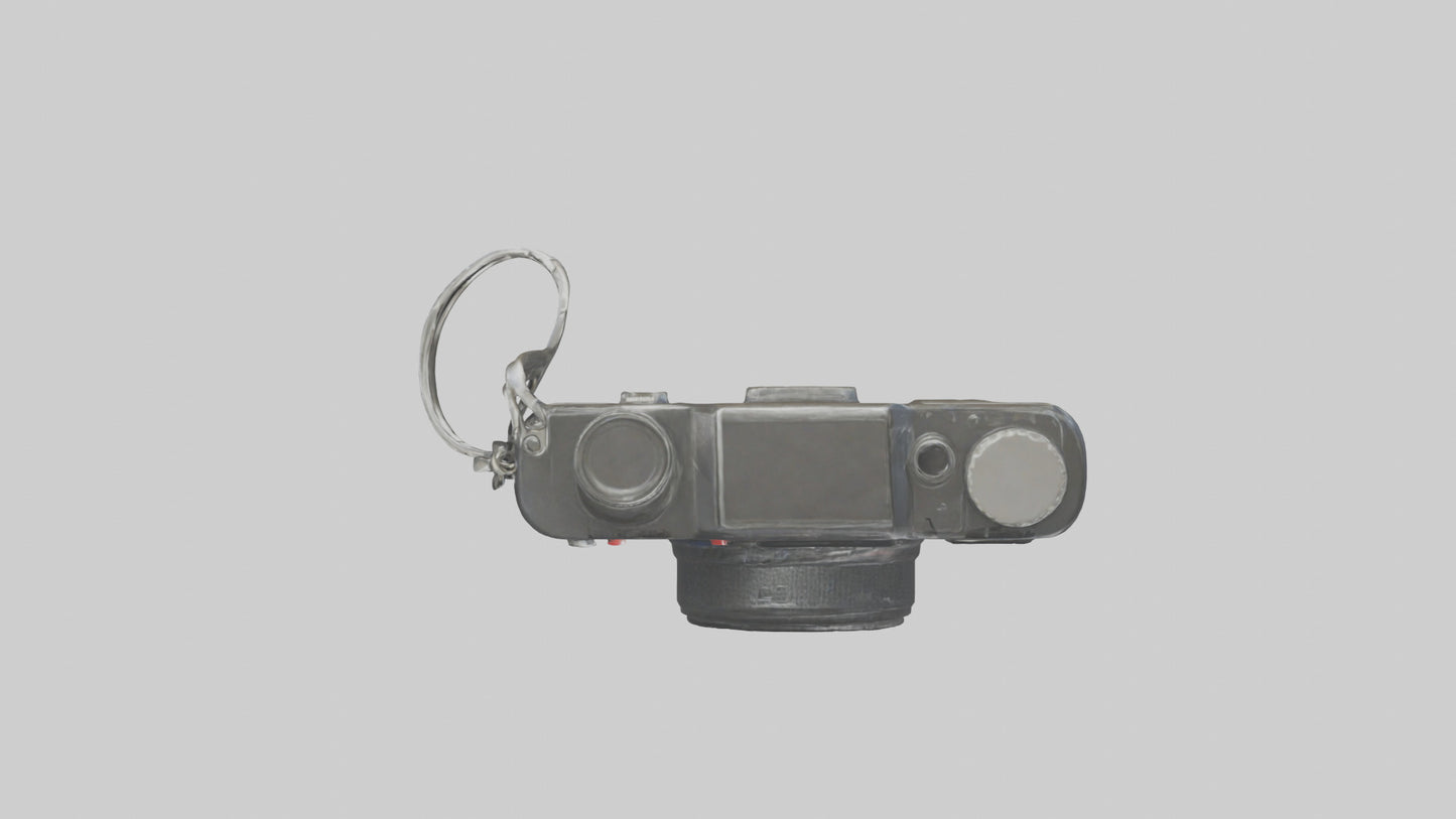 3D model Camera keychain model VR / AR / low-poly