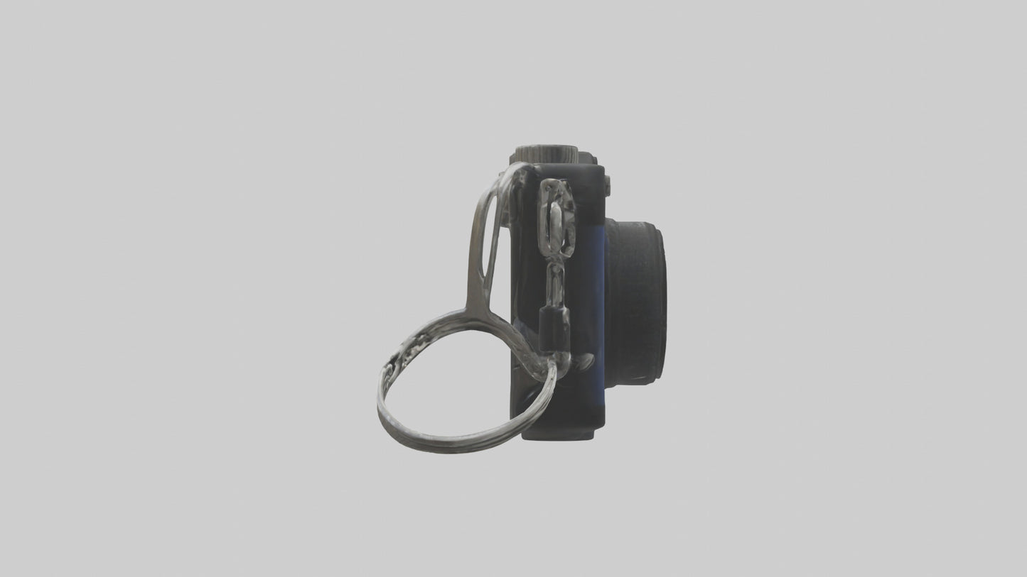3D model Camera keychain model VR / AR / low-poly