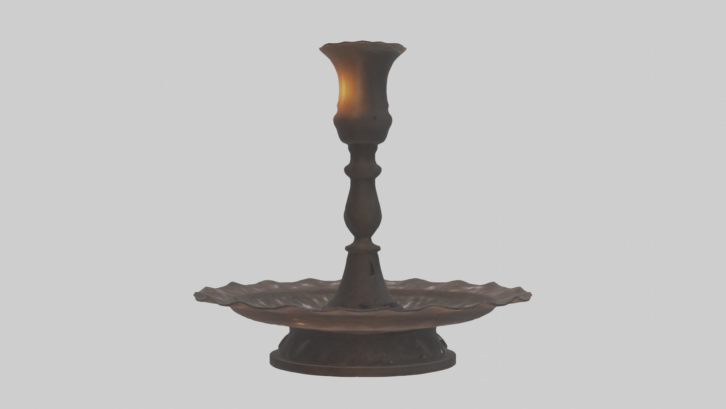 3D model Candle Holder model VR / AR / low-poly