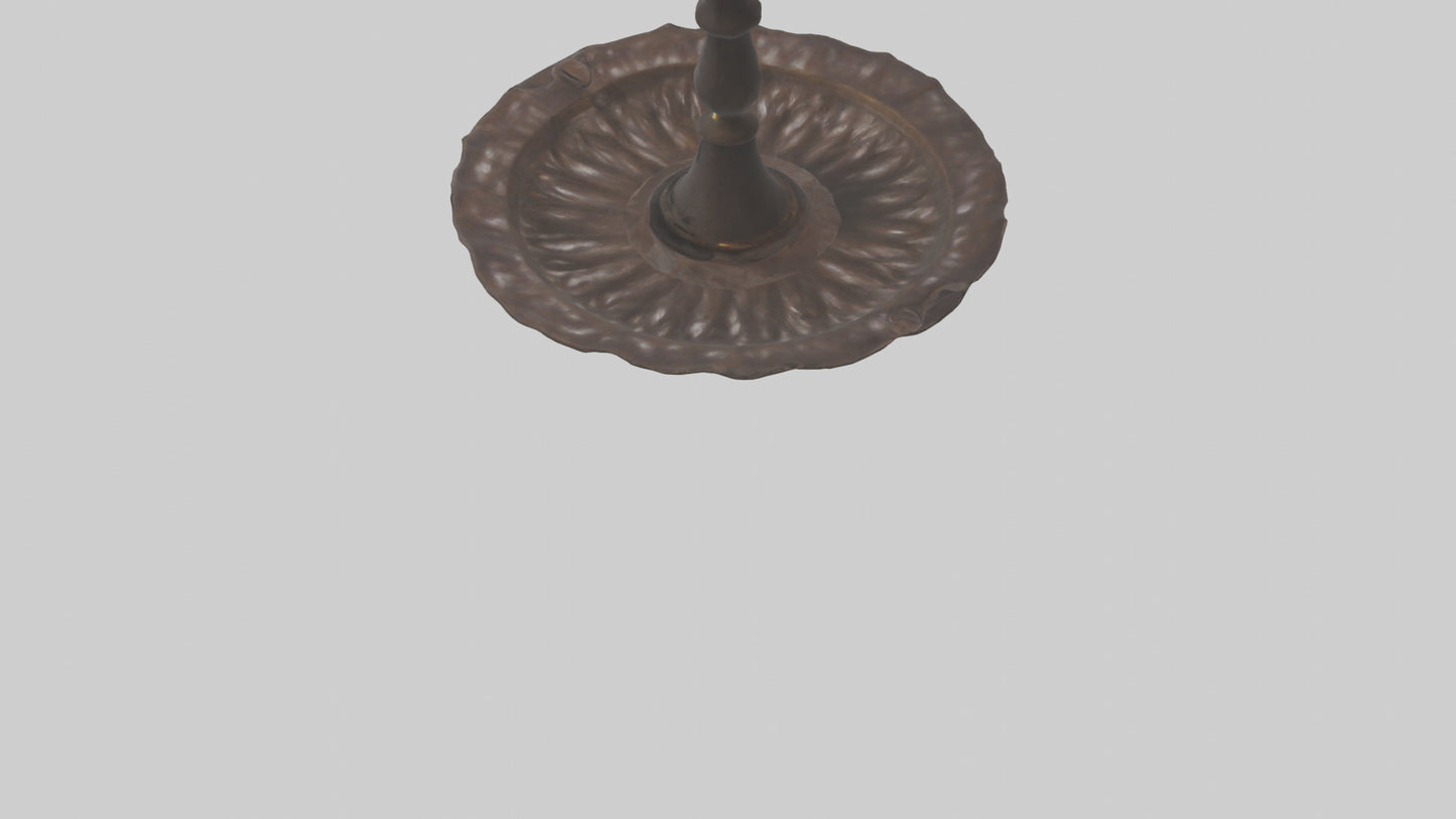 3D model Candle Holder model VR / AR / low-poly