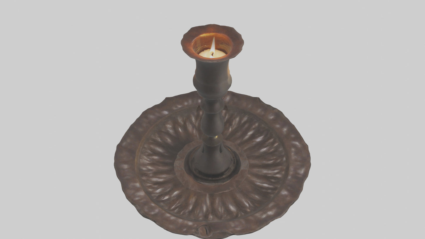 3D model Candle Holder model VR / AR / low-poly