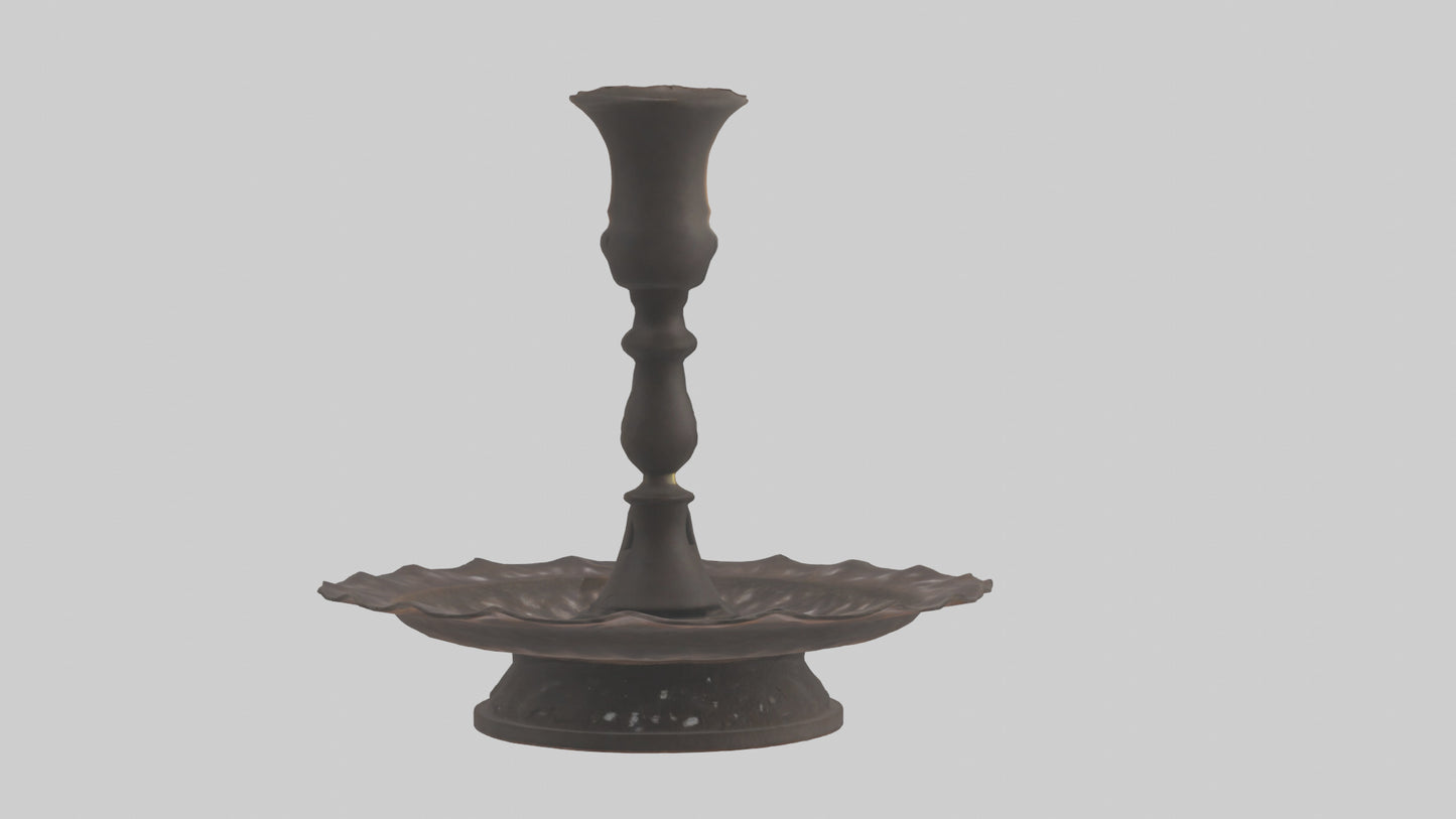 3D model Candle Holder model VR / AR / low-poly