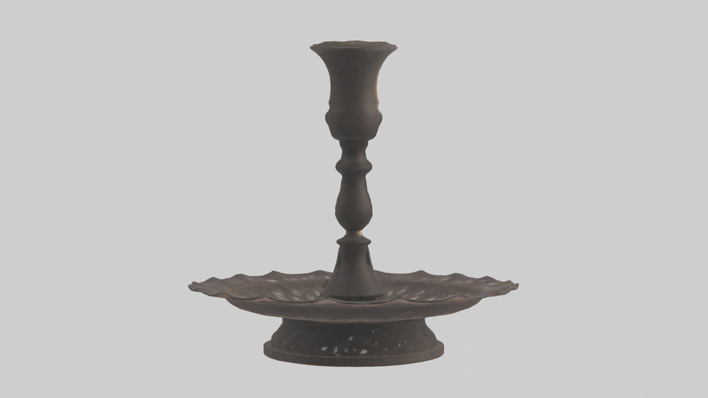 3D model Candle Holder model VR / AR / low-poly