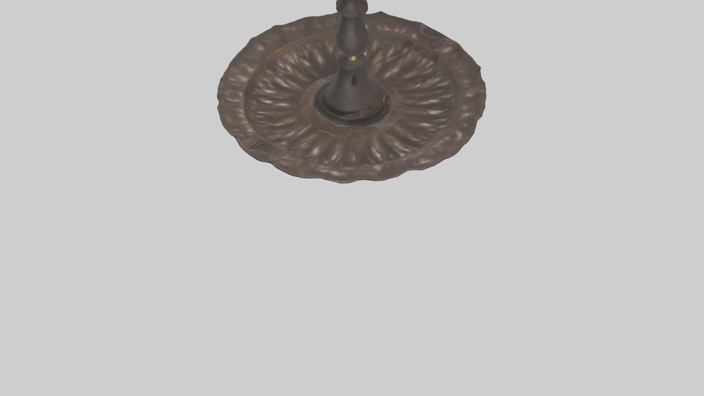 3D model Candle Holder model VR / AR / low-poly