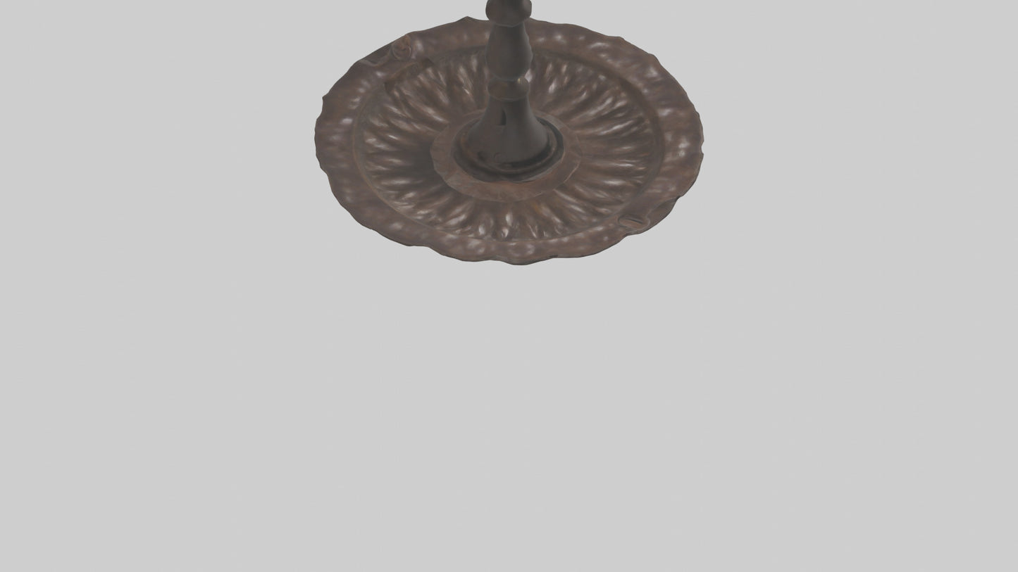 3D model Candle Holder model VR / AR / low-poly