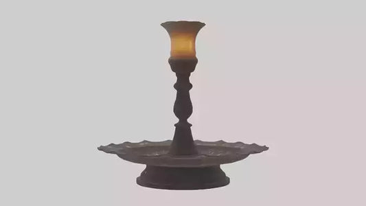 3D model Candle Holder model VR / AR / low-poly