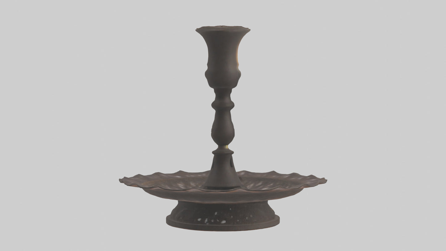 3D model Candle Holder model VR / AR / low-poly