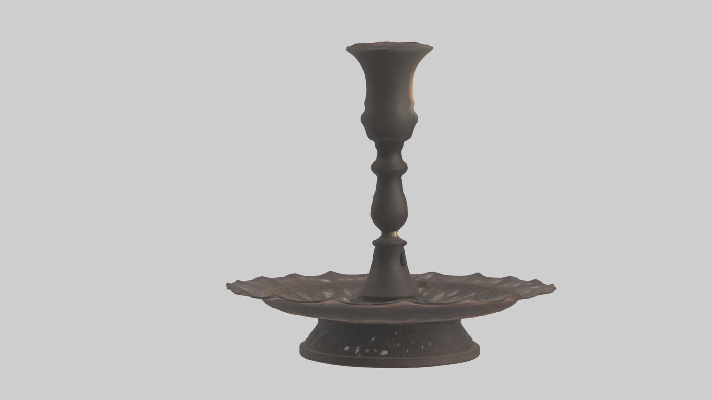 3D model Candle Holder model VR / AR / low-poly