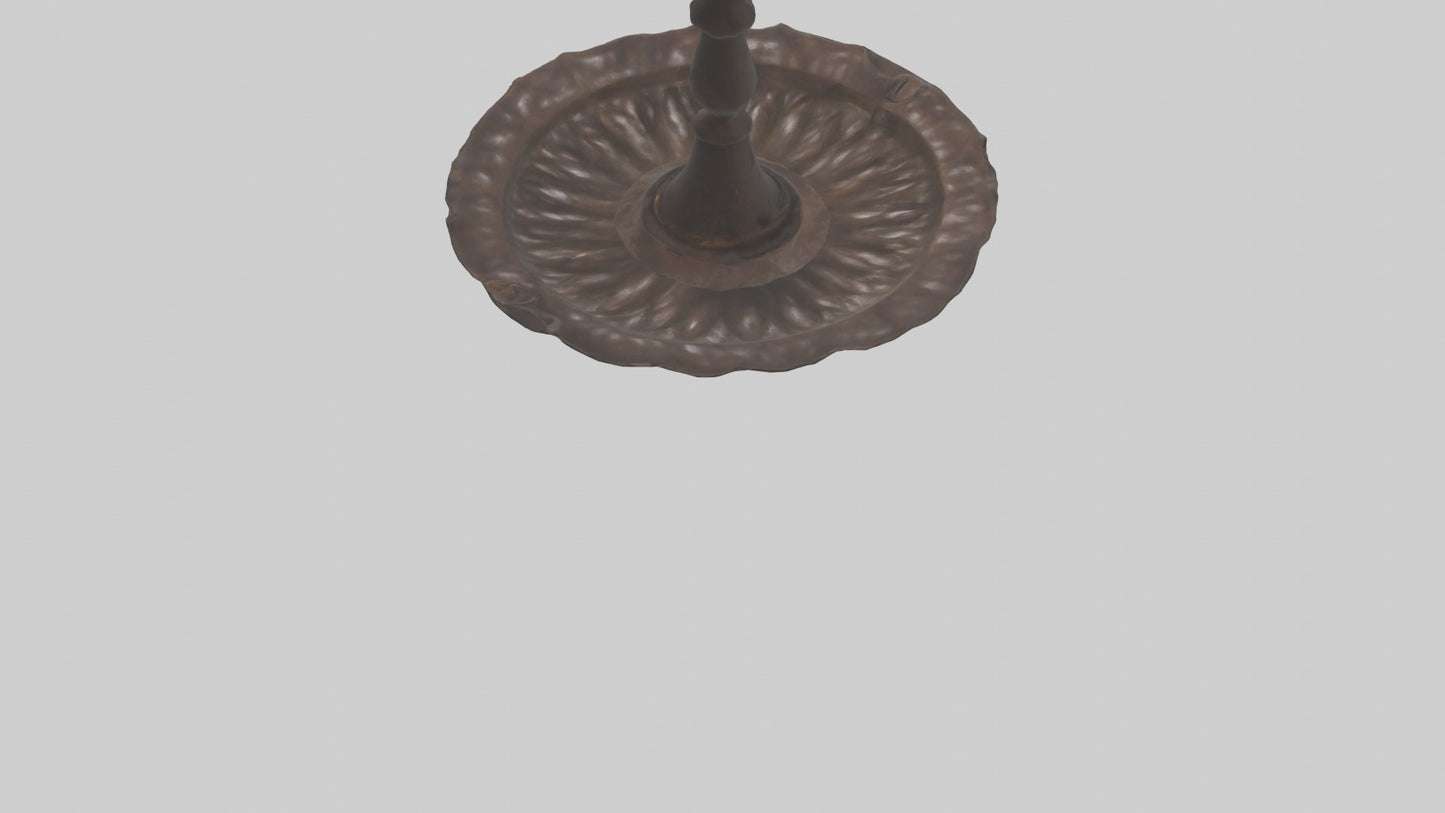 3D model Candle Holder model VR / AR / low-poly