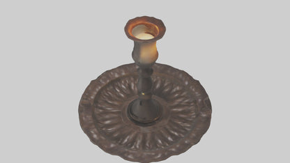3D model Candle Holder model VR / AR / low-poly