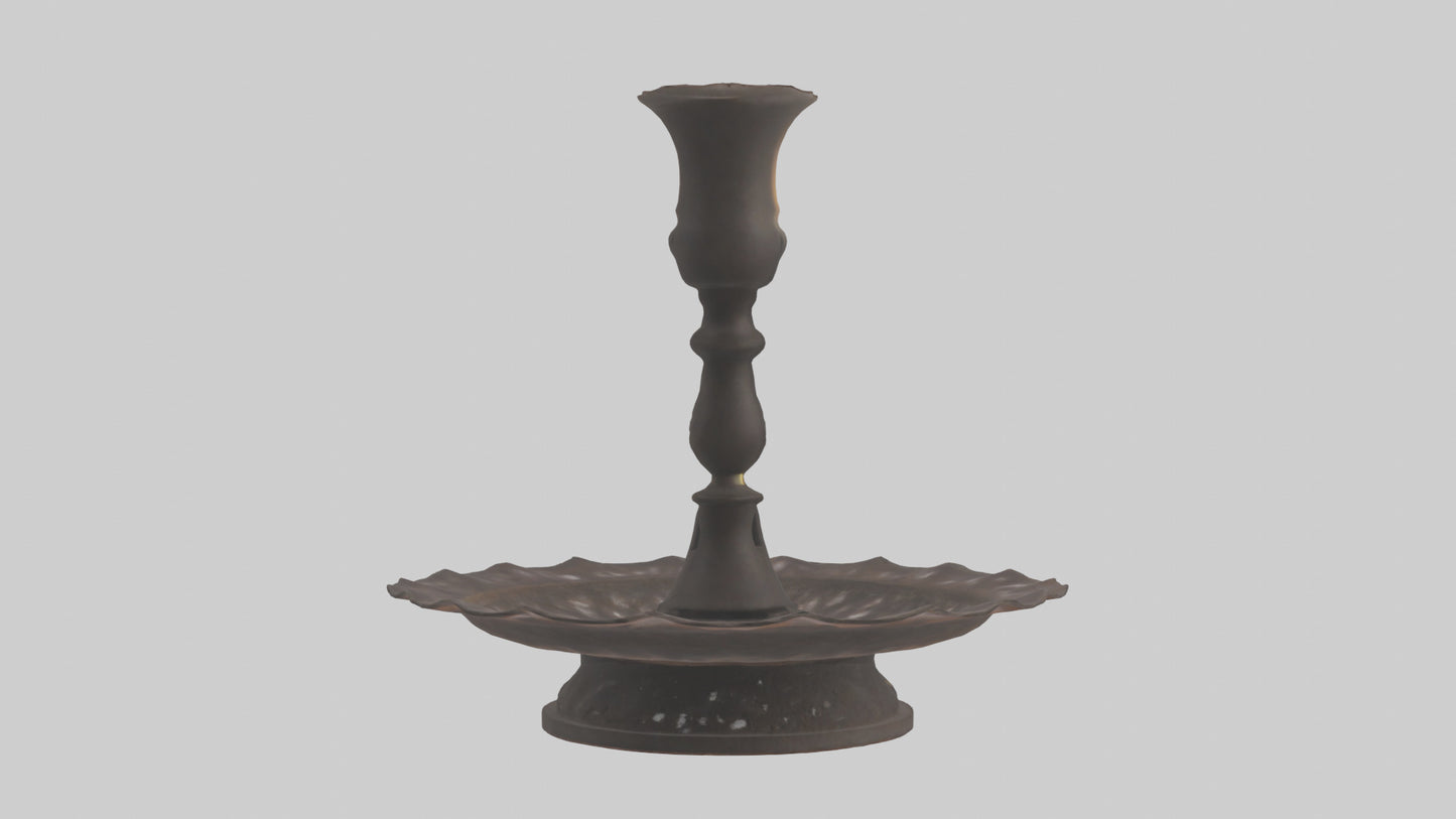 3D model Candle Holder model VR / AR / low-poly