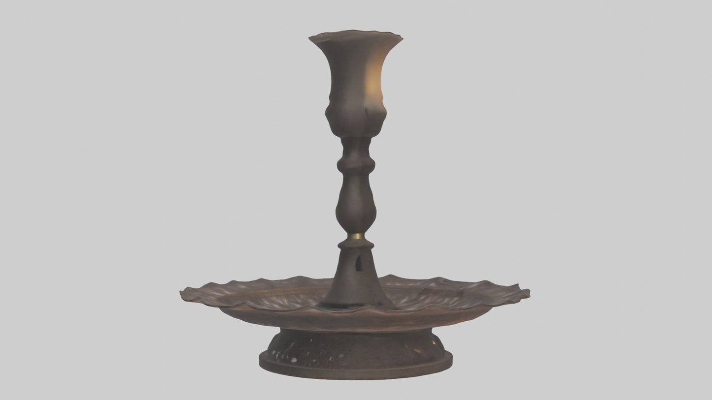 3D model Candle Holder model VR / AR / low-poly