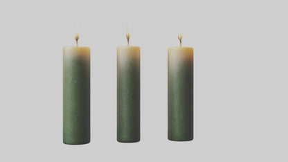 3D model Candles model VR / AR / low-poly