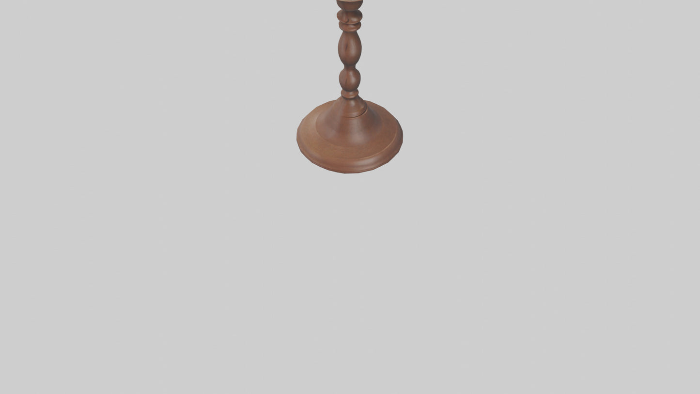 3D model Candlestick model VR / AR / low-poly