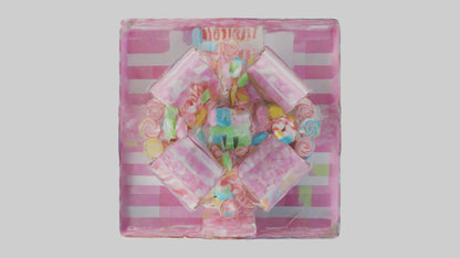 3D model Candy Box model VR / AR / low-poly