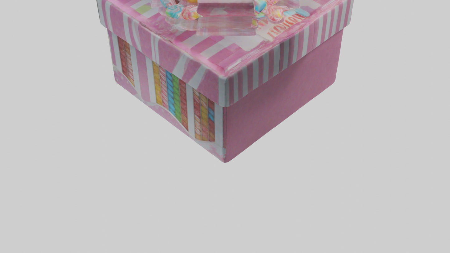 3D model Candy Box model VR / AR / low-poly