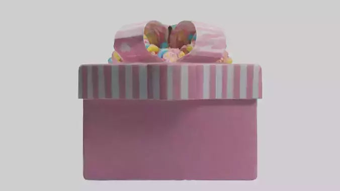 3D model Candy Box model VR / AR / low-poly